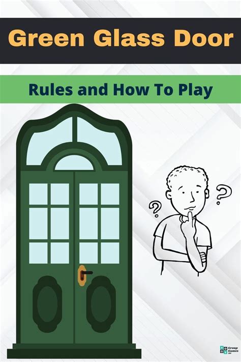 green glass door game|Green Glass Door : r/ThreadGames .